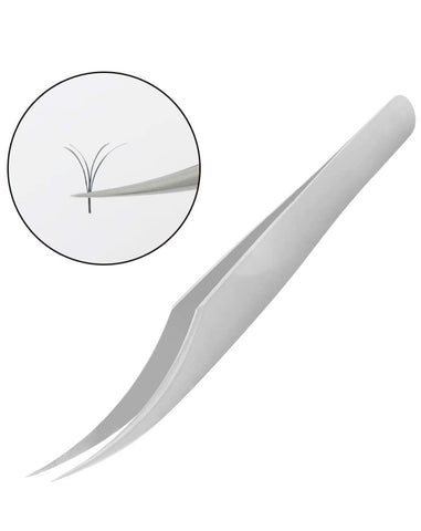 Professional Precision Tip, Curved Pointed, Dolphin Tweezers
